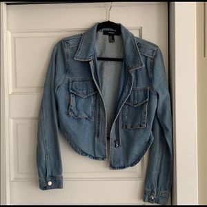 Cropped Denim Jacket